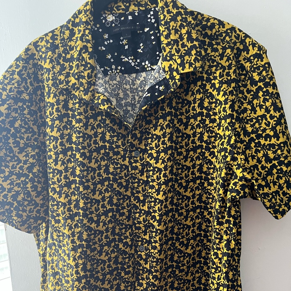 John varvatos button down shirt